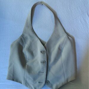 Christian Lacroix Beige Tank Top Vest